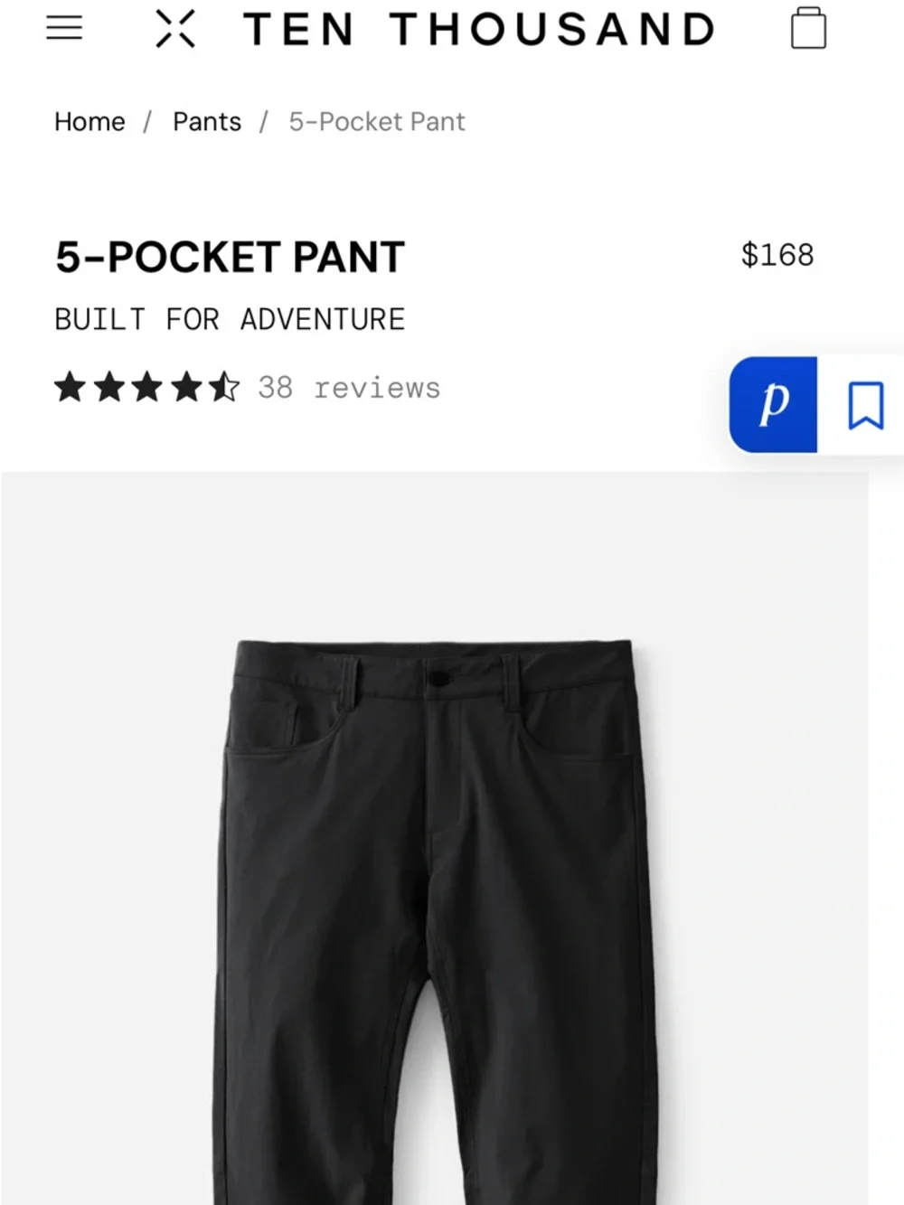 Ten Thousand Pant